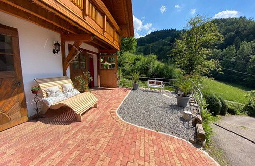 Oberharmersbach Apartment | Ferienwohnung Platzhirsch, 85qm, 3 Schlafzimmer, Max. 7 Personen