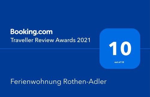Rittersgrun Apartment | Ferienwohnung Rothen-Adler
