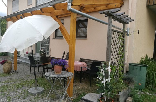 Muehlingen Apartment | Ferienwohnung Säntis, 50qm, Balkon, 1 Schlafzimmer, max. 5 Personen