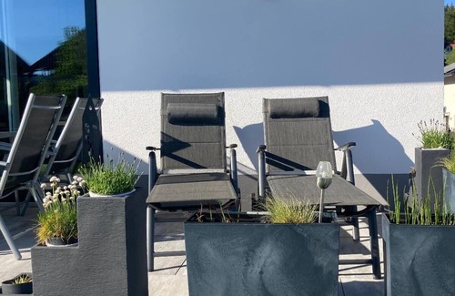 Bischofsmais Apartment | Ferienwohnung Teufelstisch im Erdgeschoss mit Süd Terrasse