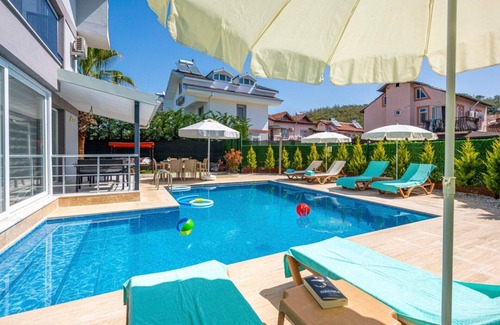 Fethiye Villa | Fethiye, Calis Area, 750 MT from the Beach, 4 Bedroom Villa with Private Pool