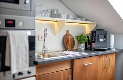Freyung Apartment | FeWo Green | 5-Sterne Ferienwohnung mit Dachterrasse und gehobener Ausstattung