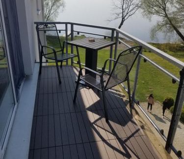 Ascheberg Apartment | FeWo SaMa, Balkon zum Plöner See