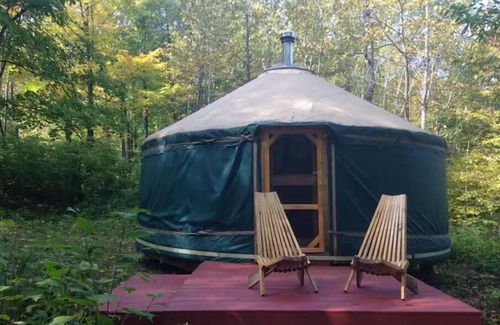 Bayview Heights RV Rental | Fiddlehead Farm Yurt