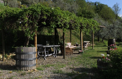 San Pietro in Bossolo House | Fienile (4+2) beautiful apartment with pool in Chianti between Florence and Siena