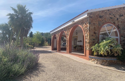 Periana House | Finca with panoramic views, detached, private pool and garden, renovated