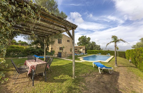 Llubi Villa | Finca with pool and garden views
