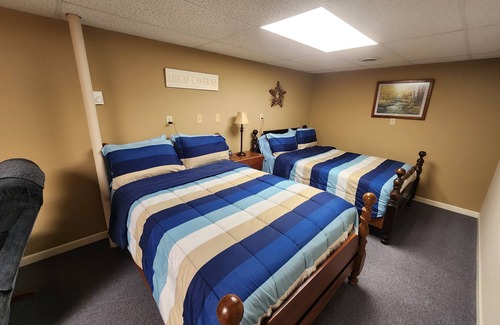 Luray House | Finished Basement with 2-bedrooms in Luray with a pool and a firepit