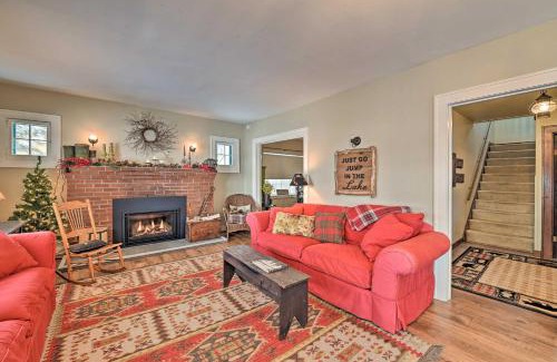 Speculator House | Fire Pit and Beach Lake Pleasant Home with Views