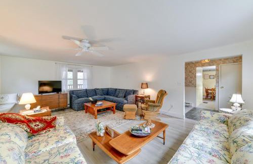 Walton House | Fire Pit and On-Site Pond Wooded Walton Home!