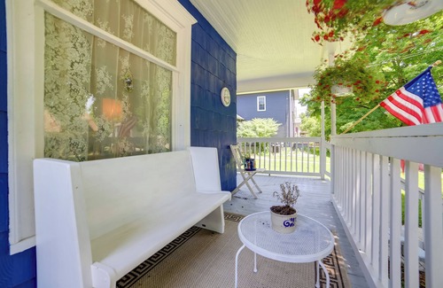 Adrian Cottage | Fire Pit, BBQ & Yard: Family Home in Adrian