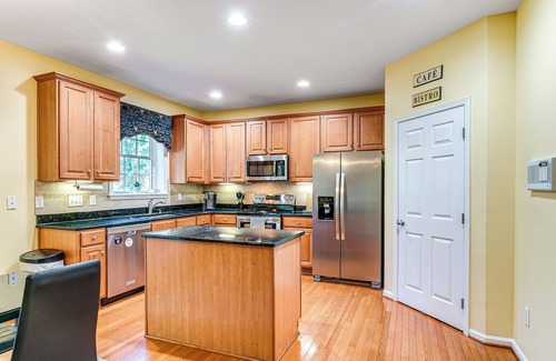 Holly Glen House | Fire Pit + Pool Access: Quiet Holly Springs Home