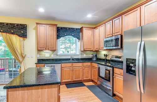 Holly Glen House | Fire Pit + Pool Access: Quiet Holly Springs Home