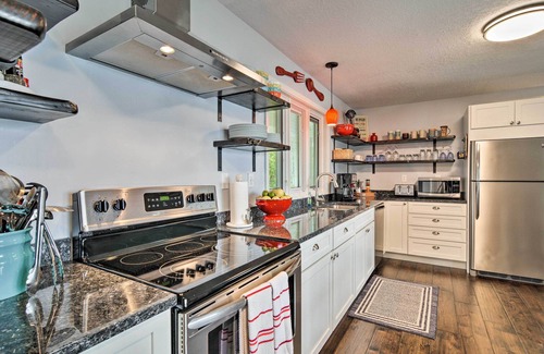 Charlevoix House | Fire Pit, Smart TV: Waterfront Charlevoix Home