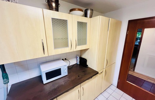 Hallschlag Condo | Fitters' apartment with 6 beds and garden