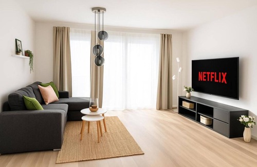 Russee - Hammer Apartment | Fjord Stay | Neubauwohnung in Kiel | „Oslo“