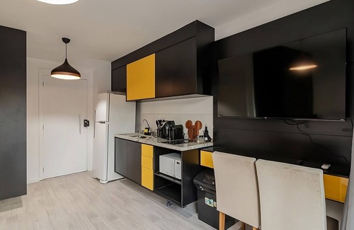 Sao Paulo Apartment | Flat 306, a 3-minute walk from Allianz Parque in Perdizes, with air conditioning and a swimming pool