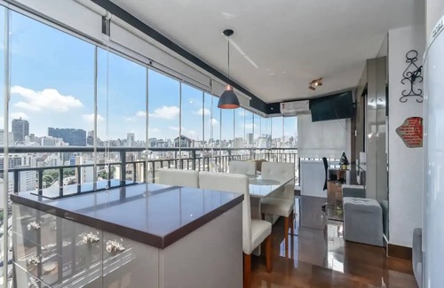 Campos Eliseos Apartment | Flat Sensacional 4 Pessoas 2 Suites Climatizados Cond.moderno