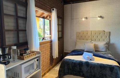 Santo Antonio do Pinhal Apartment | Flat Girassol - 1km da Av Principal