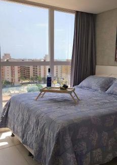 Ponta de Campina Apartment | Flat Hera 901 - Wi-fi, Vista mar a 300m da praia