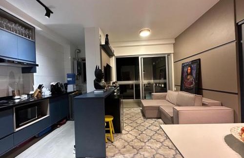 Boqueirao Apartment | Flat vista mar em Santos