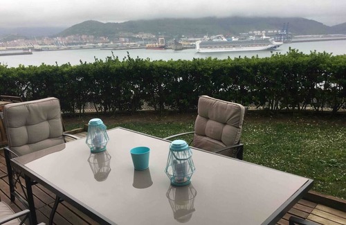 Algorta Apartment | Flat with 160 m of garden, sea views Bilbao-Getxo