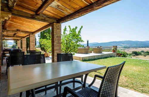Pomarance Apartment | Flat with private veranda,shared pool,quiet location for a relaxing holiday,sl 6