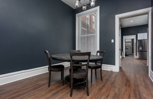 Downtown Harrisburg Apartment | Flats on Front - Riverfront Gem, Fast Wi-Fi, 1F