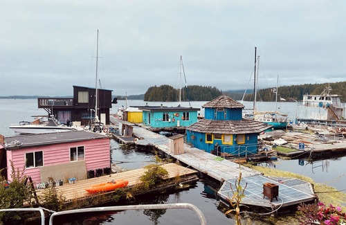 Tofino Boat Rental | Float Home Only 4 Minutes By Our Boat Across From Downtown Tofino!