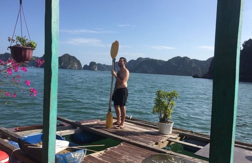 Cat Hai Bed & Breakfast | Floating house, free kayak, drybag and great fishing experience