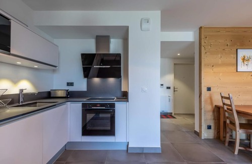 Arc-1800 Apartment | Floor -1, view valley, fitness, sauna, hammam, terrace, parking, ski locker, 72m², Les Arcs