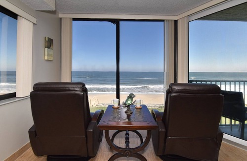 Bethune Beach Condo | Floor-to-Ceiling Oceanfront Views ~ Chadham-by-the-Sea 315