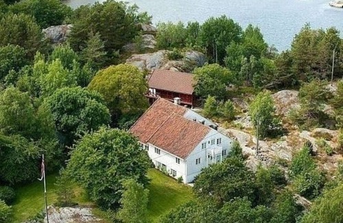 Hovag House | Flott Hus ved sjøen Brygge Båt Nært Kristiansand Aagerøya