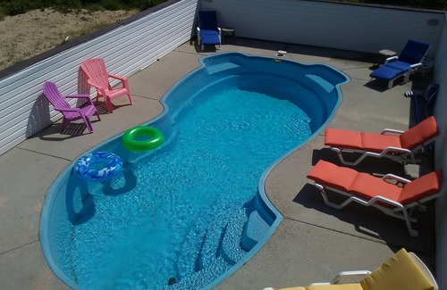Corolla House | Footprints in the Sand* Pool, Hot tub *EXTRA livng rm & kitchen* Pets Private