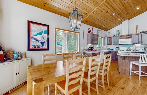 Soda Springs House | Forest Home with Fireplace, Washer/Dryer, and Mountain View