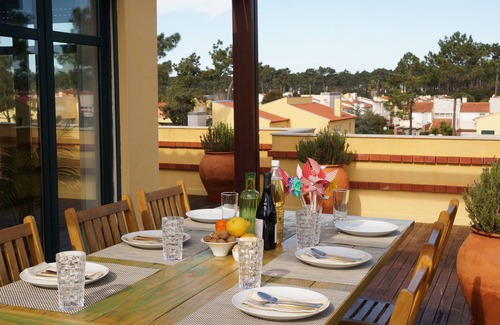 Mira Condo | Forest Terrace, Roof terrace in the forest near the sea in Praia de Mira