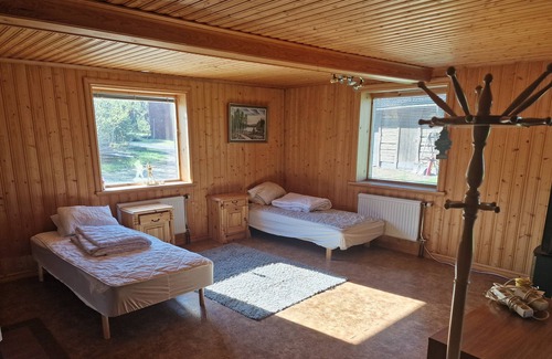 Sater Municipality Villa | Forget everyday worries in this peaceful accommodation in a rural location: Timmerhuset.