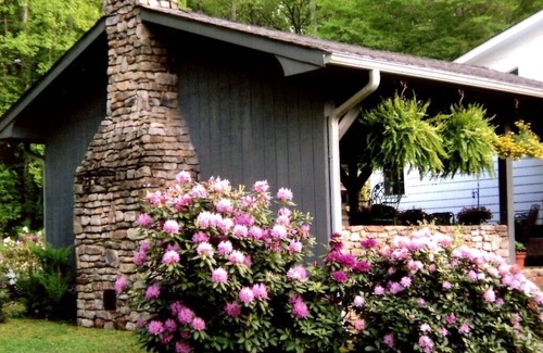 Candler House | Four Seasons Home on 3 + Acres with Streams Borders Pisgah National Forest