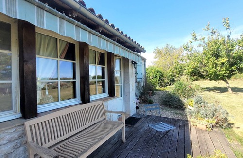 Sainte-Innocence House | 1 bedroom gite with shared pool and garden