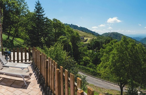 Asperjoc Cottage | Mas du Vernadel: 5 gites in the countryside with swimming pool:Gite FIGUIER 3/4 pers. max