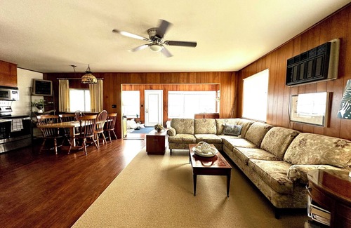 Harsens Island Cottage | Freighter Channel Riverfront Paradise!