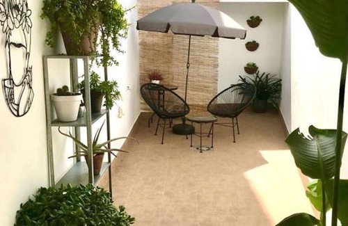 Merida Old Town Apartment | Frida - Ground floor with patio
