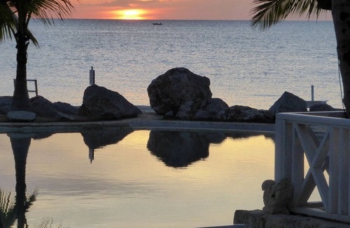 Dominicus Apartment | Front of Caribbean Sea, beautiful apart. with pools & direct access to sea.