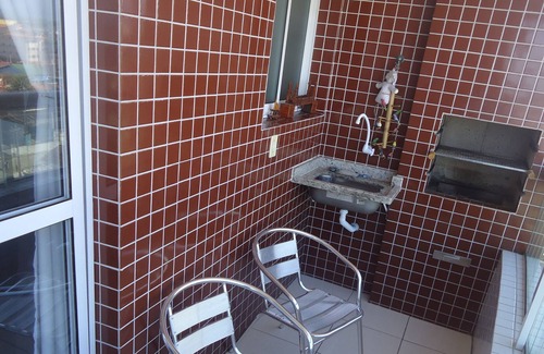 Maracana Apartment | FRONT SEA-C / SWIMMING POOL 01 BEDROOMS. I accept Tarjeta-Whats (11) 995346735