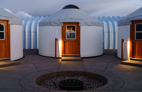 Center House | Frontier Drive-Inn | Yurt 1