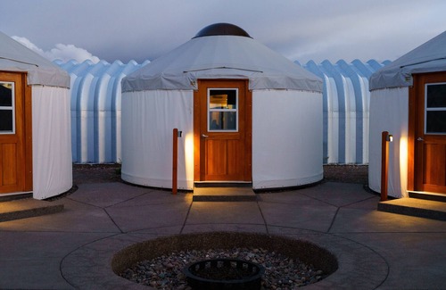 Center House | Frontier Drive-Inn | Yurt 7