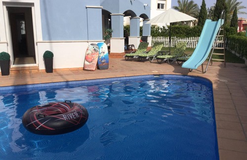Torre-Pacheco Villa | Frontline, 4 Bed, 3 Bath, Heated Pool, South Facing, 5*MarMenor Golf Resort