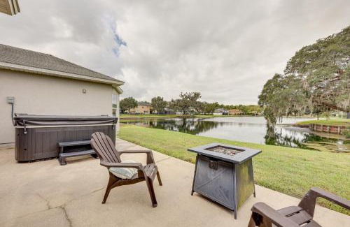 St. Johns House | Fruit Cove Home with Fire Pit and Lake View!