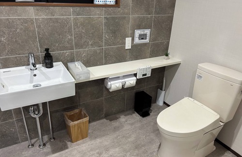 Chuo-ku House | Full kitchen with private sauna & open-air bath. A space that makes you forget about time!