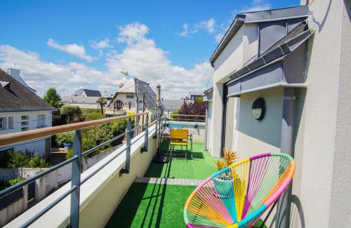 Concarneau Apartment | -FULL- Magnifique T3, terrasse vue mer et garage